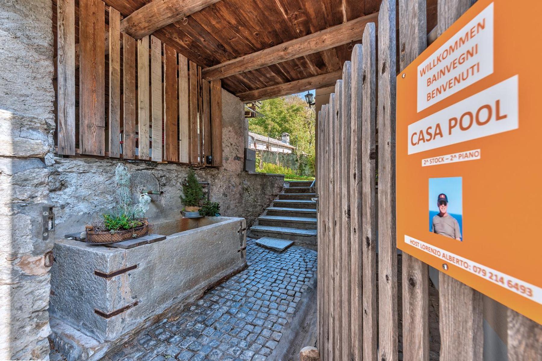 Casa Pool Tra St Moritz E Il Lago Di Como Castasegna Exterior foto